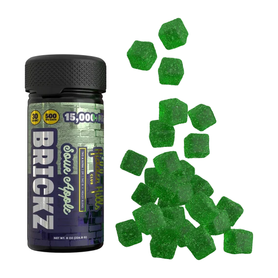 Brickz Sour Apple Edibles