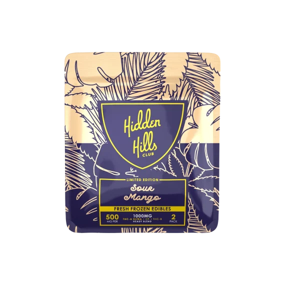 Sour Mango 1000MG Edibles